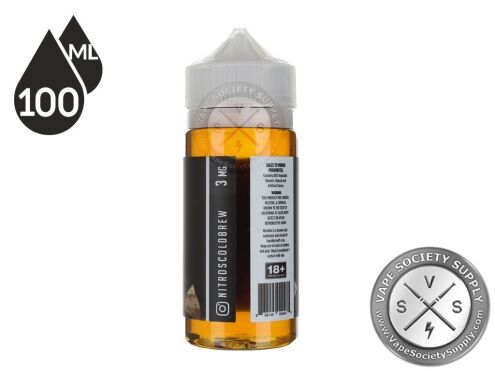 Nitro's Cold Coffee Brew Macchiato 100ml Eliquid