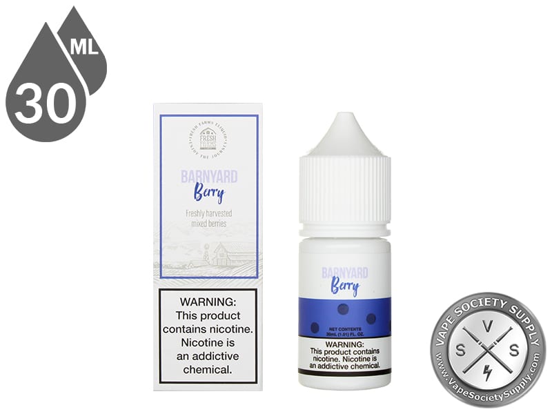 Barnyard Berry by Fresh Farms Salt 30ml bottle and box