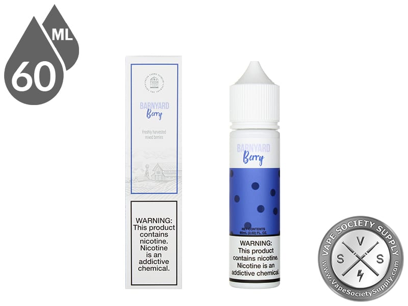 Barnyard Berry by Fresh Farms 60ml bottle and box
