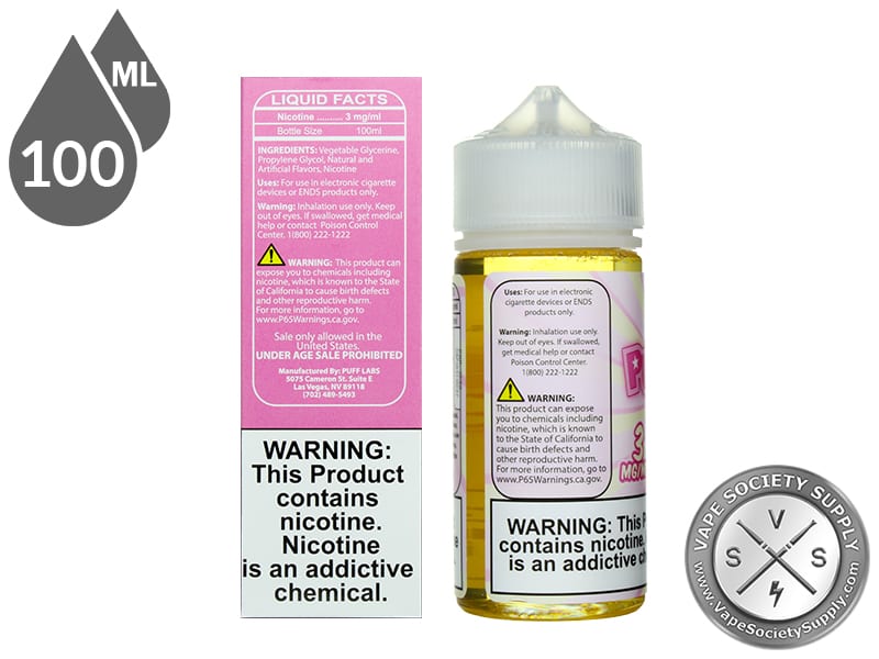 Puff Labs 100ml Pinks E Liquid