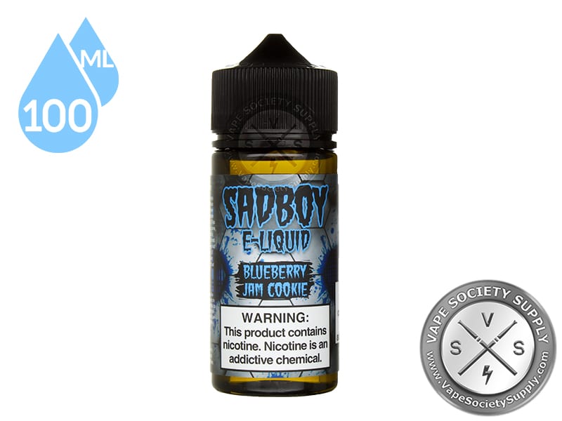 Blueberry Jam by SadBoy 100ml in an older SadBoy bottle, front label
