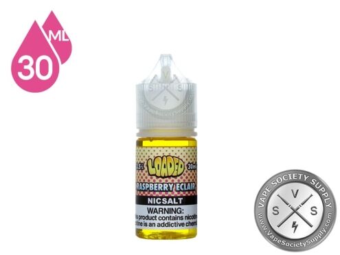 Raspberry Eclair Nic Salt by Loaded E-Liquid 30ml