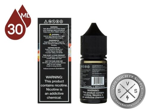 Strawberry Coconut Refresher Salt - Fruitia by Fresh Farms E-Liquid 30ml