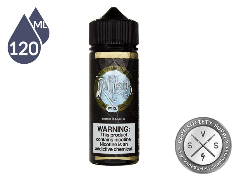 Swamp Thang On Ice Ruthless Vapor 120ml bottle