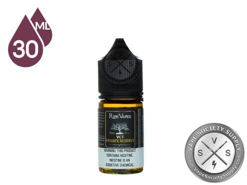 VCT Private Reserve by Ripe Vapes Salt 30ml