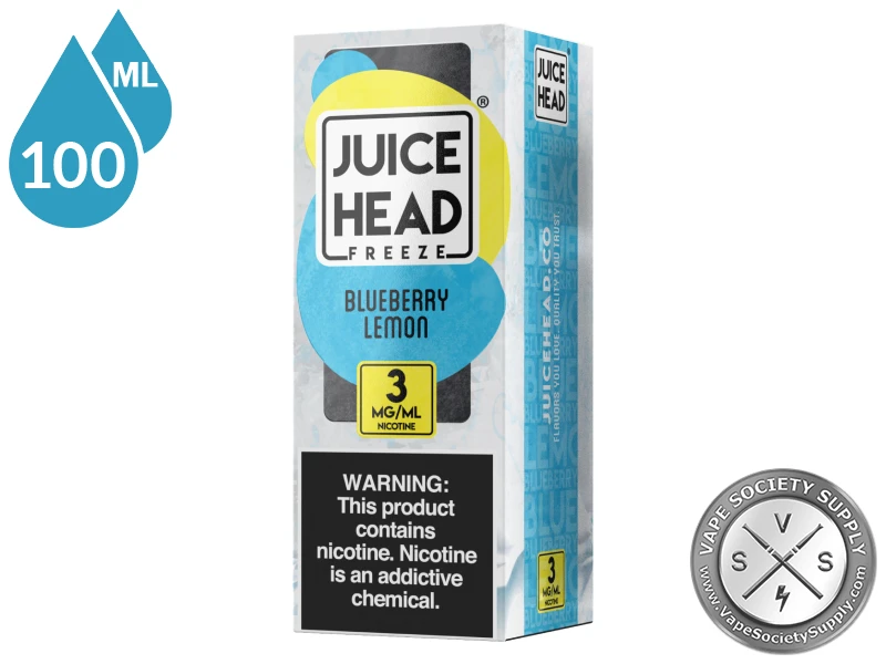 Blueberry Lemon Juice Head Freeze 100ml box