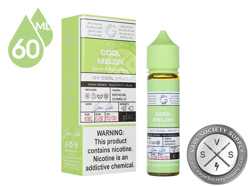 Cool Melon by BSX 60ml bottle and box