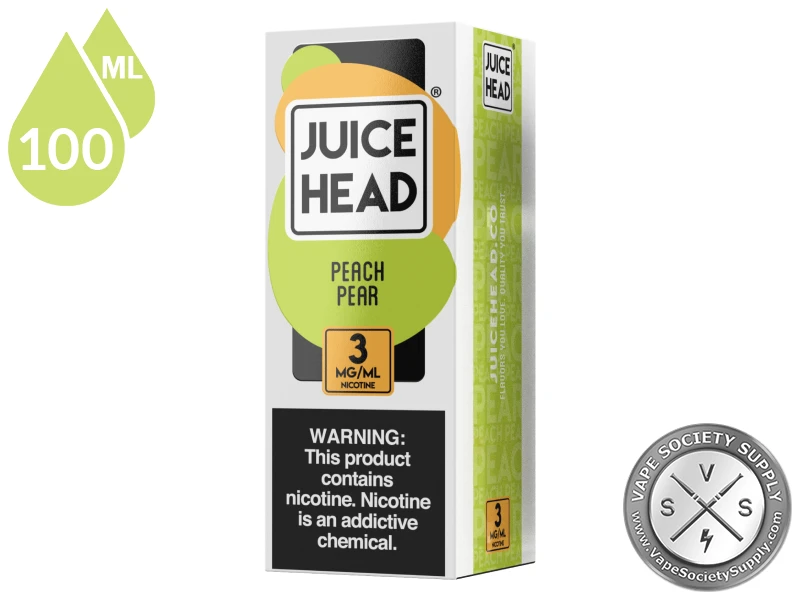 Peach Pear Juice Head 100ml box