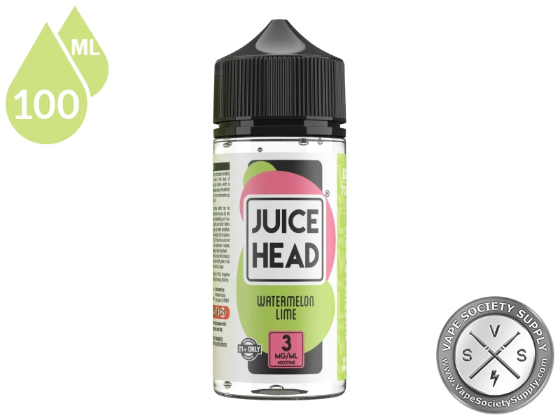 Watermelon Lime Juice Head 100ml bottle