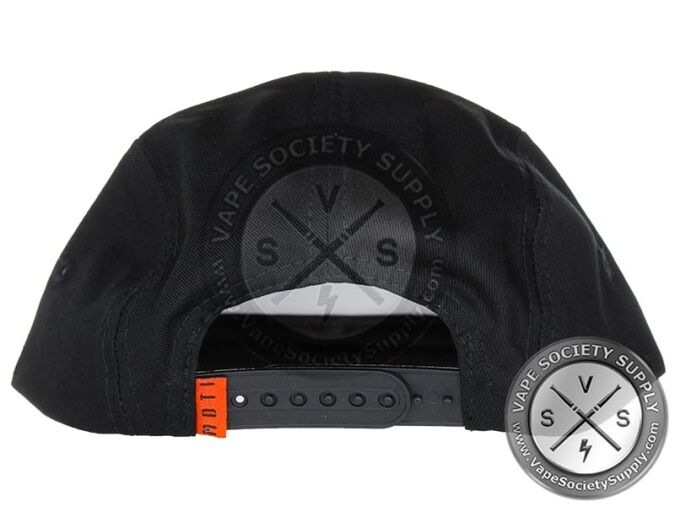Moti Snapback Cap- Orange Logo