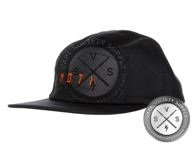 Moti Snapback Cap- Orange Logo