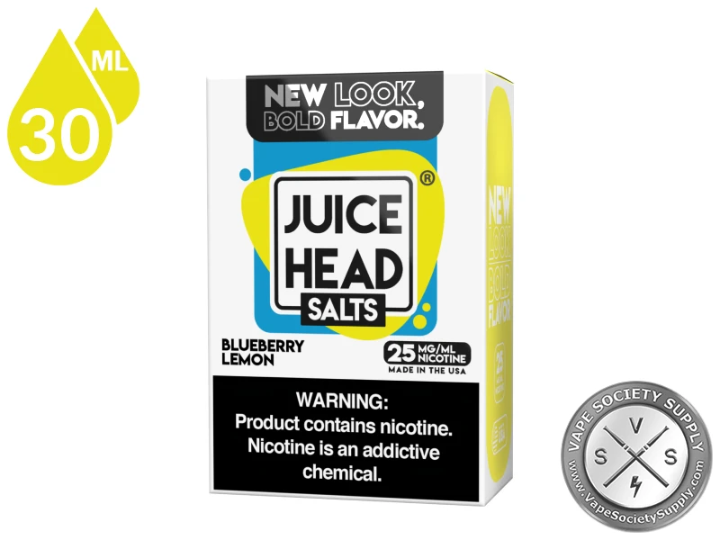 Blueberry Lemon Juice Head Salts 30ml box