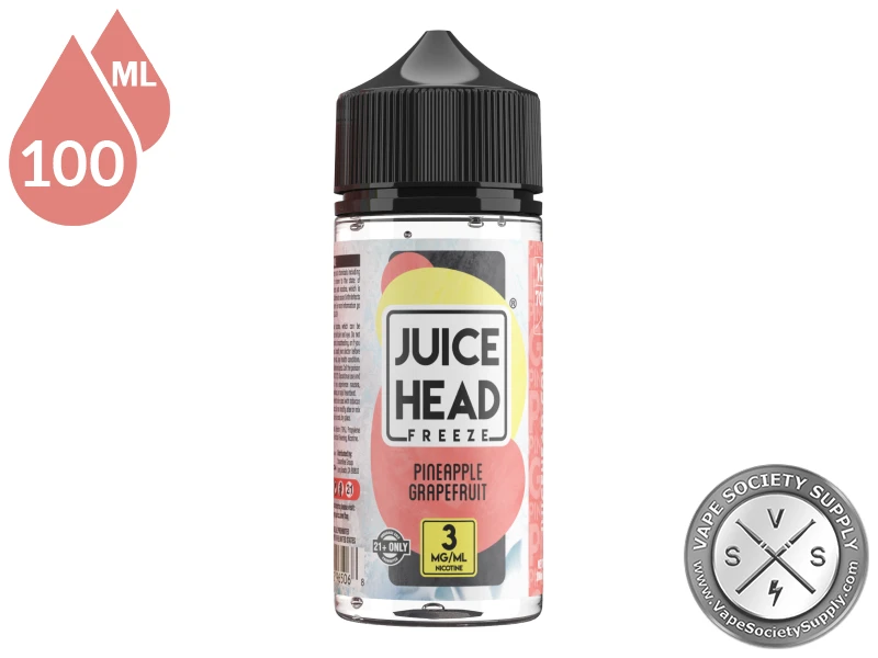 Pineapple Grapefruit Juice Head Freeze 100ml bottle