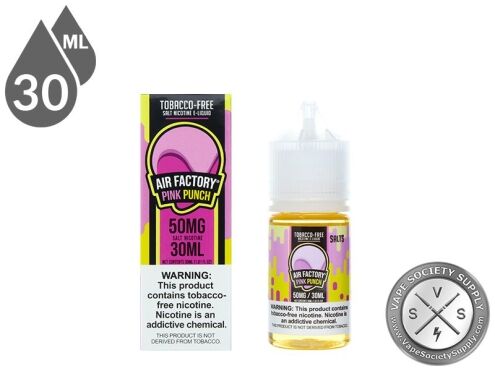 Air Factory TFN Salts 30ml Pink Punch EJuice