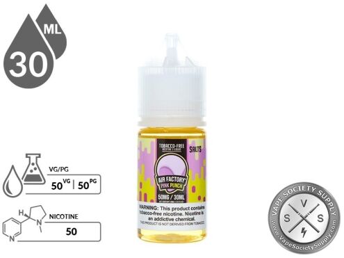 Air Factory TFN Salts 30ml Pink Punch E Liquid
