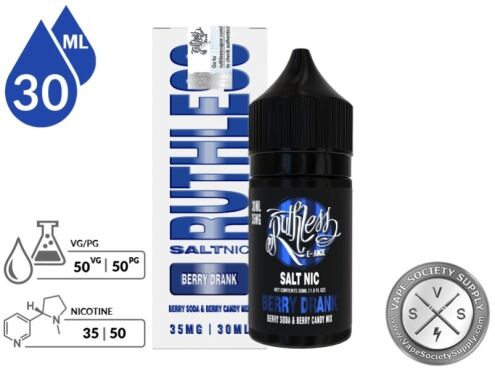 Berry Drank RUTHLESS SALT info