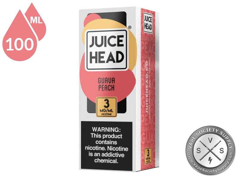 Guava Peach Juice Head 100ml box