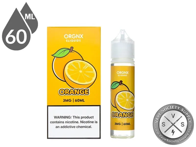 Orange by ORGNX 60ml bottle and box