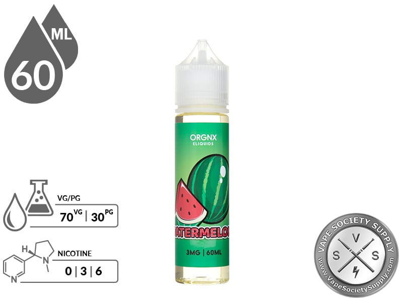 ORGNX 60ml Watermelon Ice E Liquid