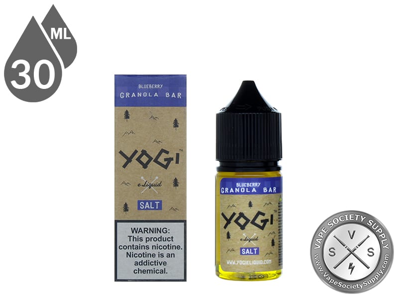 Blueberry Granola Bar by YOGI Salt 30ml bottle and box
