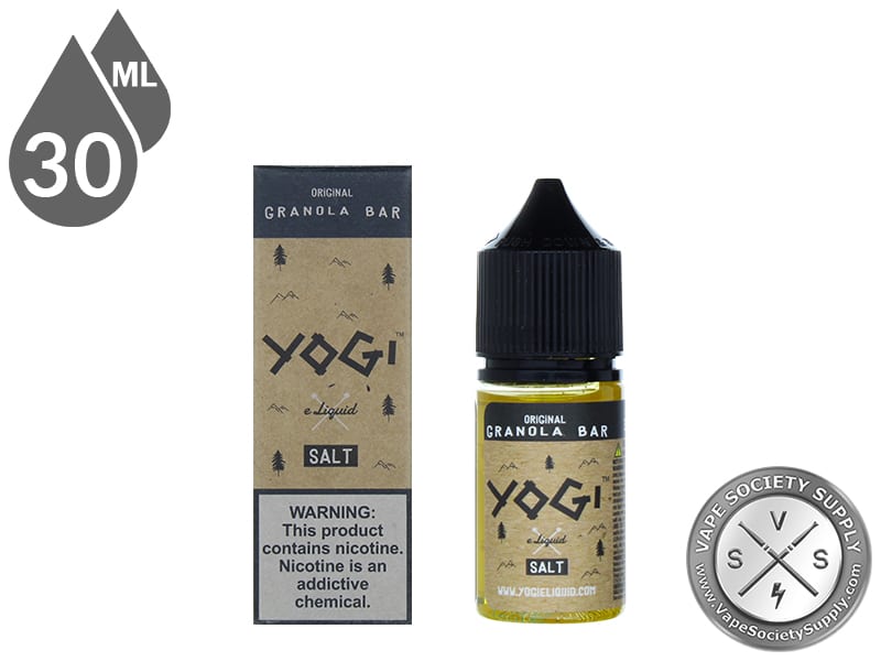Original Granola Bar by YOGI Salt 30ml bottle and box