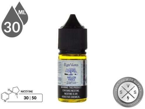 Ripe Vape Synthetic Salt 30ml Melon Freez E Liquid