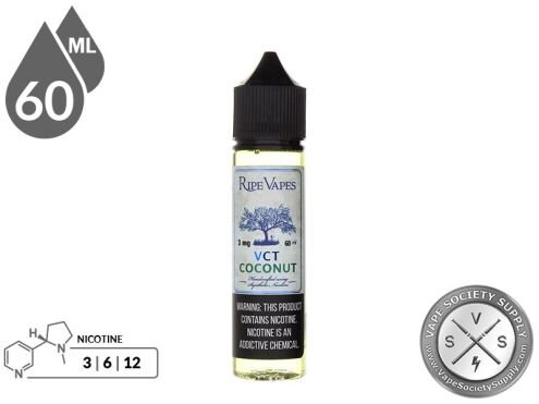 Ripe Vapes Synthetic 60ml VCT Coconut E Liquid