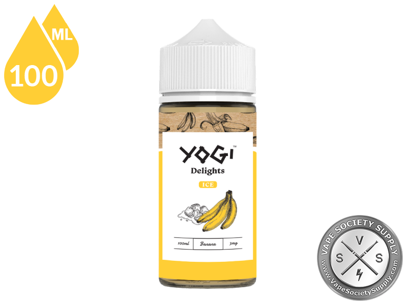 Banana Ice by YOGI Delights 100ml bottle