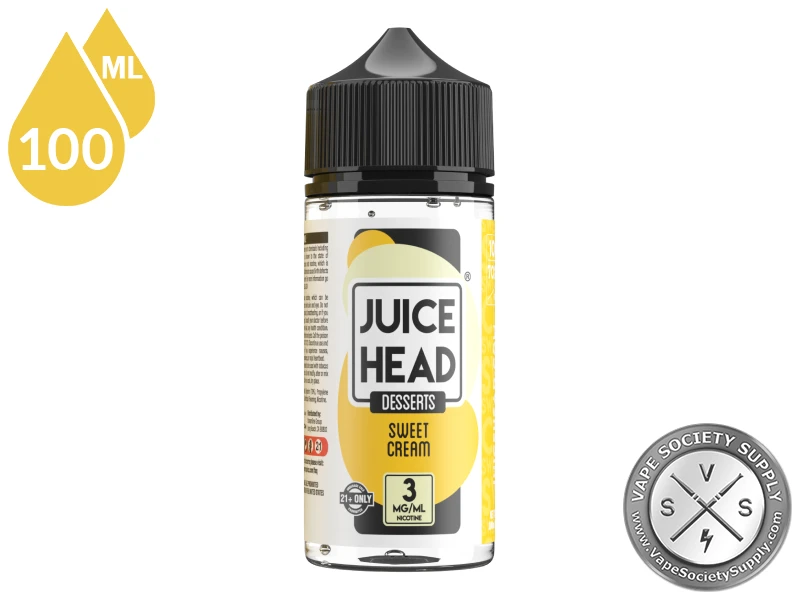 Sweet Cream Juice Head Desserts 100ml bottle
