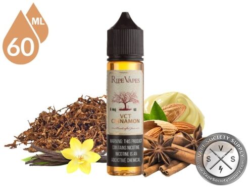 VCT Cinnamon By Ripe Vapes E-Liquid