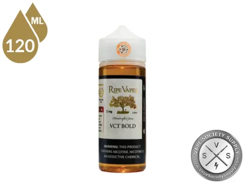 VCT Bold by Ripe Vapes 120ml bottle