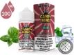 Mint Candy King 100ml bottle and box with mint leaves and ice cubes