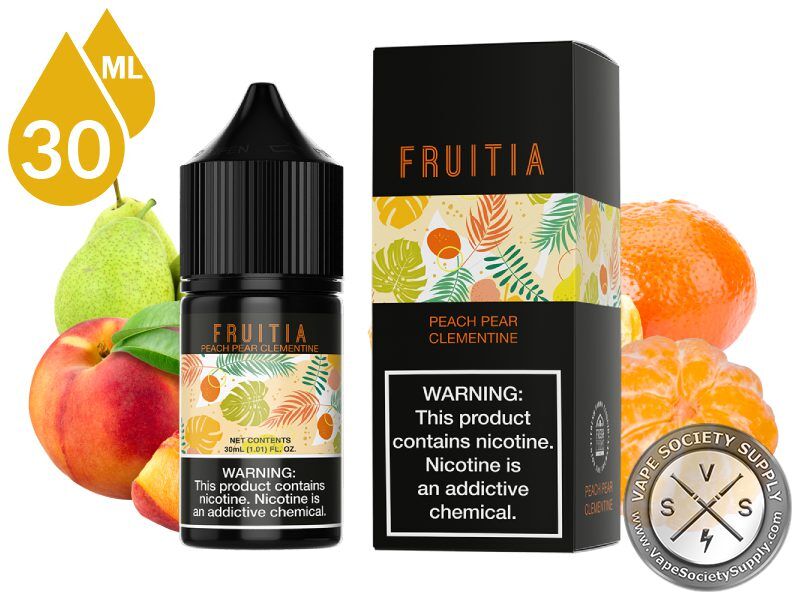 Peach Pear Clementine FRUITIA SALT