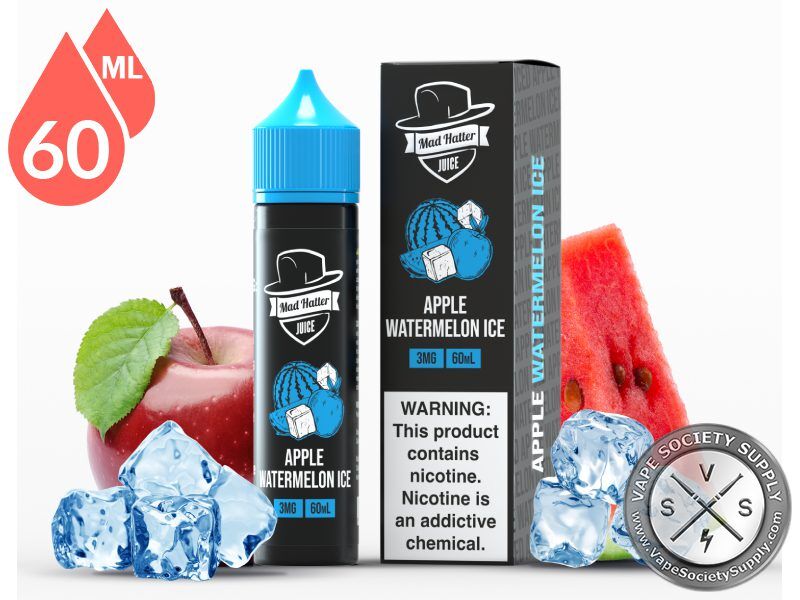 Apple Watermelon Ice MAD HATTER JUICE