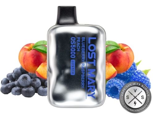 LOST MARY OS5000 DISPOSABLE 5000 PUFF Blueberry Raspberry PEach