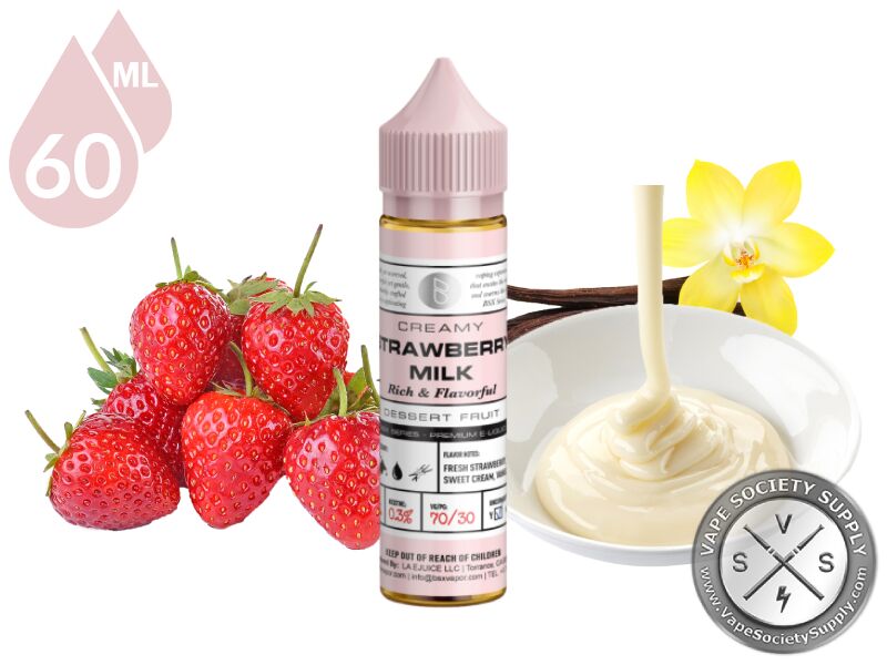 Strawberry Milk GLAS BSX VAPOR SERIES