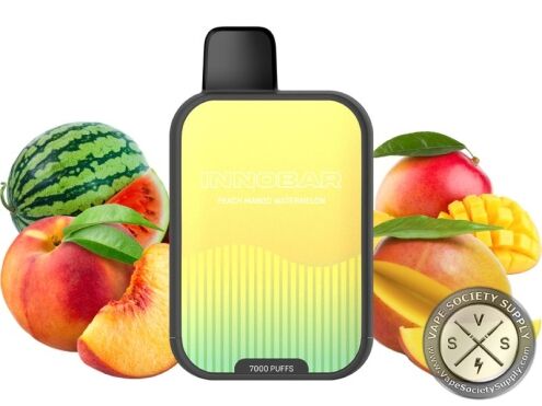 INNOKIN INNOBAR DISPOSABLE 7000 PUFFS Peach Mango Watermelon