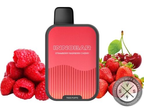 INNOKIN INNOBAR DISPOSABLE 7000 PUFFS Strawberry Raspberry Cherry