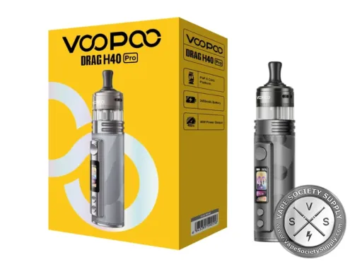 VOOPOO Drag H40 Pro Pod Mod Kit - Gray Metal