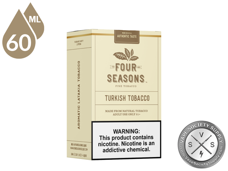 Turkish Tobacco by Four Seasons 60ml box