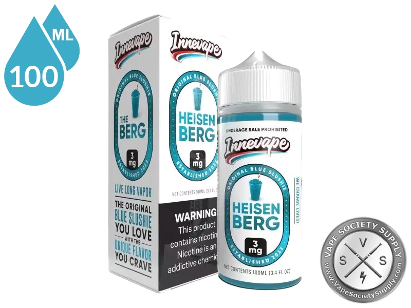 Heisenberg Innevape 100ml bottle and box