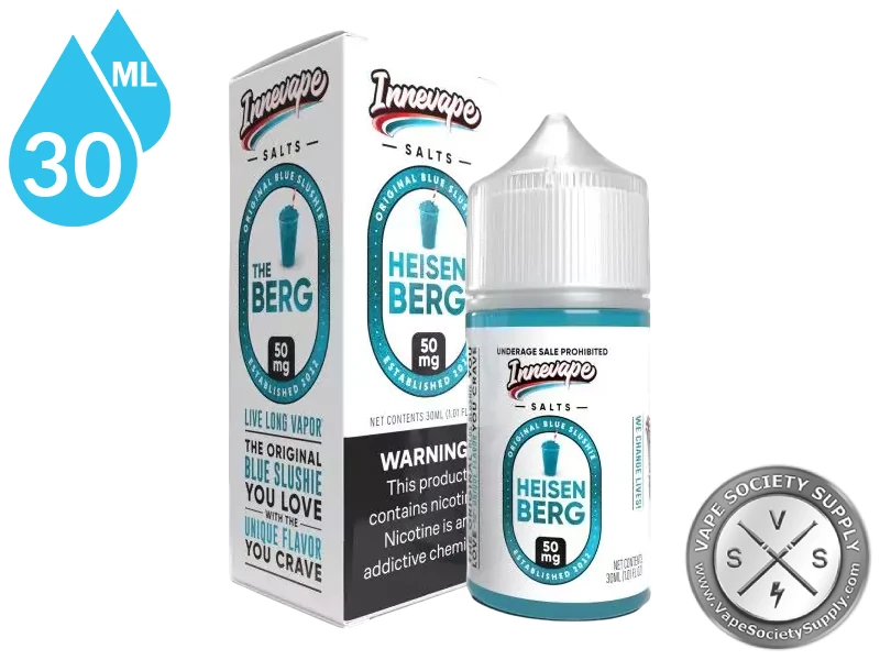 Heisenberg Innevape Salts 30ml bottle and box