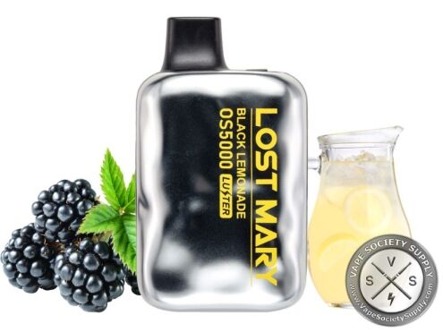 LOST MARY OS5000 DISPOSABLE 5000 PUFF Black Lemonade