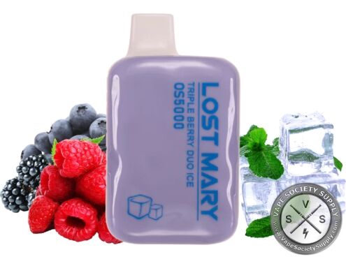 LOST MARY OS5000 DISPOSABLE 5000 PUFF Triple berry ice