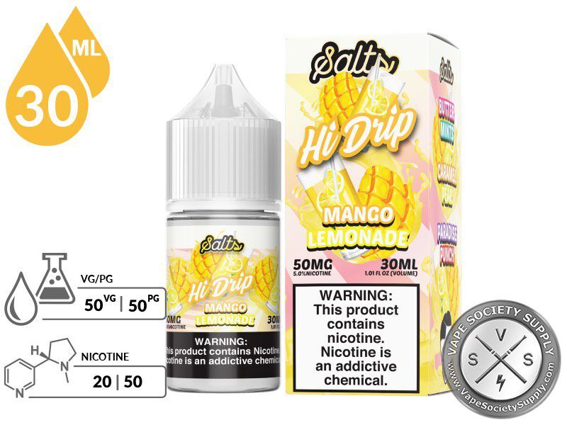 Mango Lemonade HI DRIP SALT