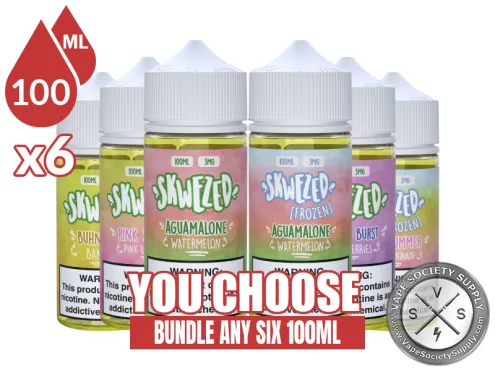 Skwezed Bundle 6 100ml (600ml)