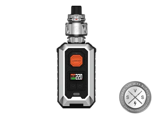 Vaporesso Armour MAX kit in Silver with the iTank 2