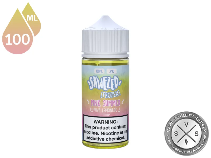 Pink Lemonade Iced by Skwezed 100ml bottle