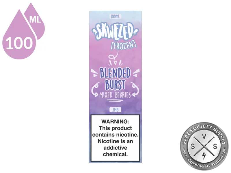 Mixed Berries Iced by Skwezed 100ml box