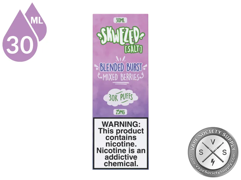 Mixed Berries by Skwezed Salt 30ml box